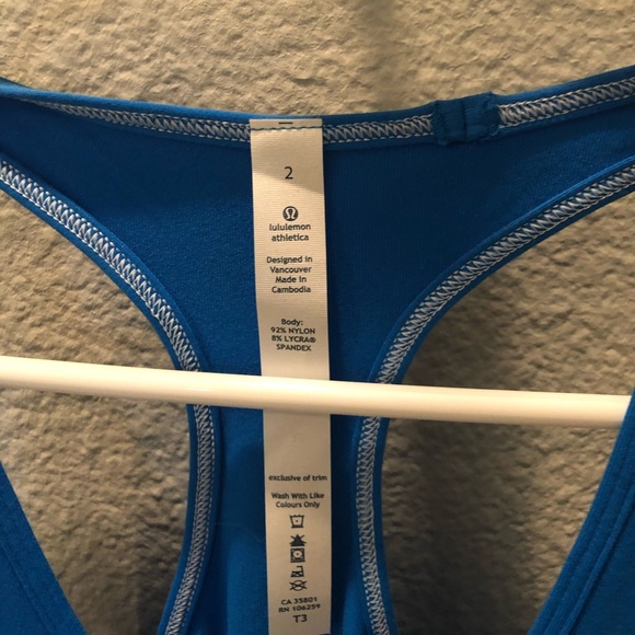 Lululemon Cool Racerback top - Picture 2 of 4